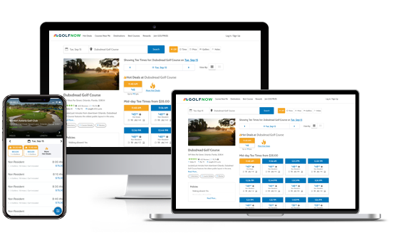 Golfnow Tee Time Distribution Interface