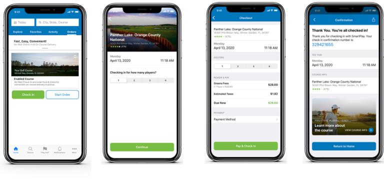 SmartPlay Contactless Technology for Golf